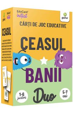 Poza produsului Ceasul. Banii. Carti de joc educative