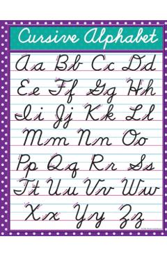 Cursive Alphabet: Cursive Handwriting Workbook for Kids and teen: Beginning Cursive helps children learn the basics of cursive writing i - Mike Stewart