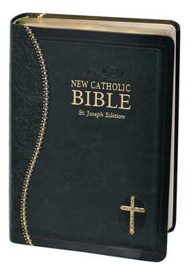 New Catholic Bible Med. Print Dura Lux (Green) - Catholic Book Publishing Corp