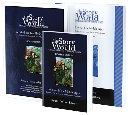 Story of the World, Vol. 2 Bundle: History for the Classical Child: The Middle Ages; Text, Activity Book, and Test & Answer Key - Susan Wise Bauer