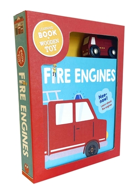 Fire Engines: Book & Wooden Toy Set - Igloobooks