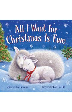 Coperta cărții 'All I Want for Christmas Is Ewe - Rose Rossner'