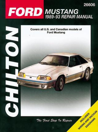 Chilton-Tcc Frd Must 79-93 Mercury Cap 79-86 - Editors Of Haynes Manuals