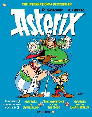 Asterix Omnibus #6: Collecting Asterix in Switzerland, the Mansions of the Gods, and Asterix and the Laurel Wreath - Ren� Goscinny