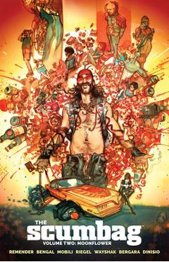 Coperta cărții 'The Scumbag, Volume 2: Moonflower - Rick Remender'