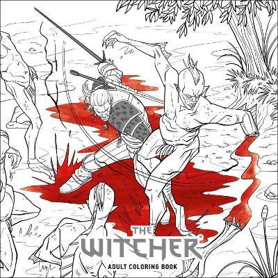 The Witcher Adult Coloring Book - Cd Projekt Red