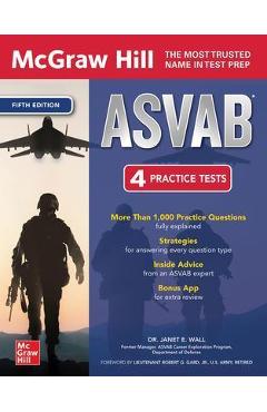Coperta cărții 'McGraw Hill Asvab, Fifth Edition - Janet Wall'