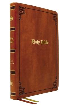 Poza produsului Kjv, Thinline Bible, Large Print, Vintage Series, Leathersoft, Tan, Red Letter, Comfort Print: Holy Bible, King James Version - Thomas Nelson