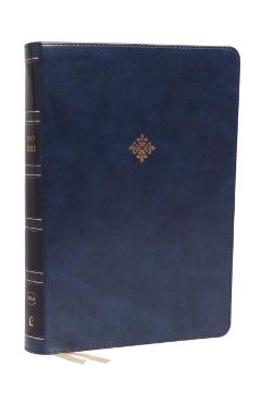 Nkjv, Reference Bible, Super Giant Print, Leathersoft, Blue, Red Letter Edition, Comfort Print: Holy Bible, New King James Version - Thomas Nelson