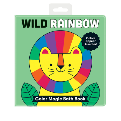 Wild Rainbow Color Magic Bath Book - Mudpuppy