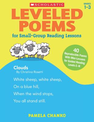Leveled Poems for Small-Group Reading Lessons: 40 Reproducible Poems with Mini-Lessons for Guided Reading Levels E-N - Pamela Chanko