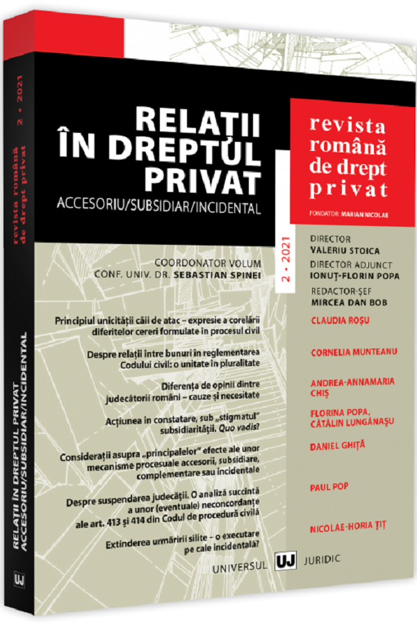 Revista romana de drept privat 2/2021