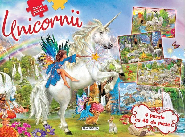 Unicornii. Carte puzzle