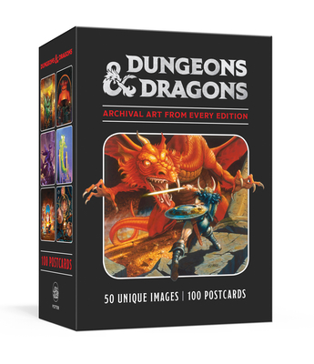 Dungeons & Dragons 100 Postcards: Archival Art from Every Edition - Official Dungeons & Dragons Licensed