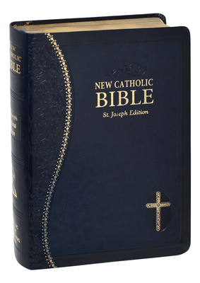 New Catholic Bible Med. Print Dura Lux (Blue) - Catholic Book Publishing Corp