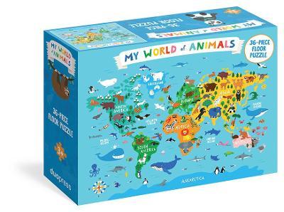 My World of Animals 36-Piece Floor Puzzle - Nastja Holtfreter