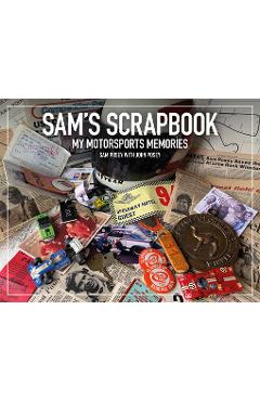 Coperta cărții 'Sam's Scrapbook: My Motorsports Memories - Sam Posey'