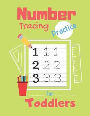 Number Tracing Practice for Toddlers: 80 Pages of Tracing Practice for Kids - Learn How to Write Numbers - Ages 3-5 - Kidslearning Press