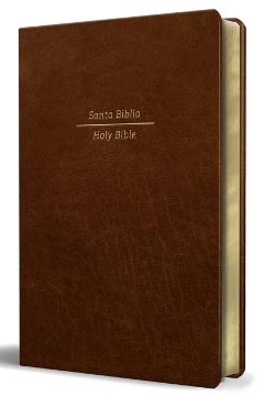 Biblia Bilinge Reina Valera 1960/ESV Tamao Grande Letra Grande Piel Marrn - Reina Valera Revisada 1960