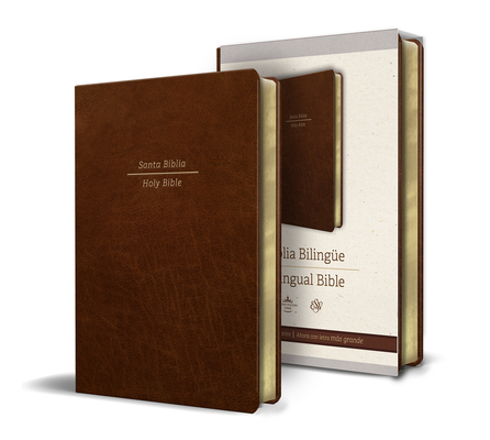 Biblia Biling�e Reina Valera 1960/ESV Tama�o Grande Letra Grande Piel Marr�n - Reina Valera Revisada 1960