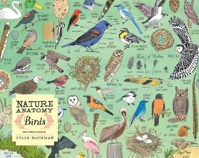 Nature Anatomy: Birds Puzzle (500 Pieces) - Julia Rothman