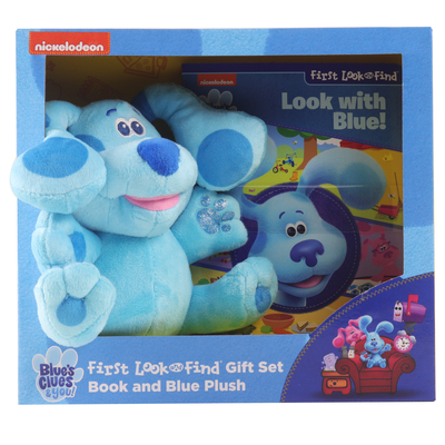 Blue`s Clues and You: First Look and Find Gift Set: Book and Blue Plush - Pi Kids