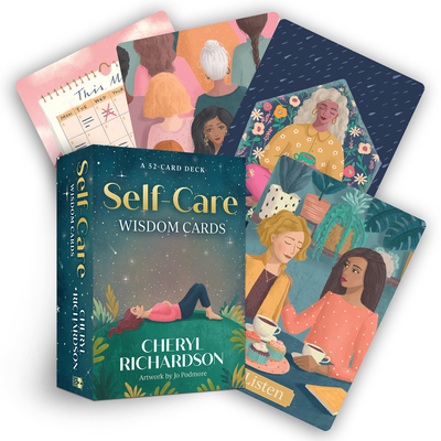 Coperta cărții 'Self-Care Wisdom Cards: A 52-Card Deck - Cheryl Richardson'