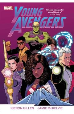 Poza produsului Young Avengers by Kieron Gillen & Jamie McKelvie Omnibus - Kieron Gillen