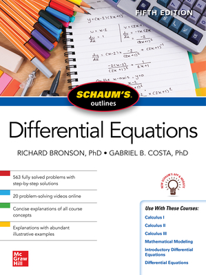 Schaum's Outline of Differential Equations, Fifth Edition - Richard Bronson