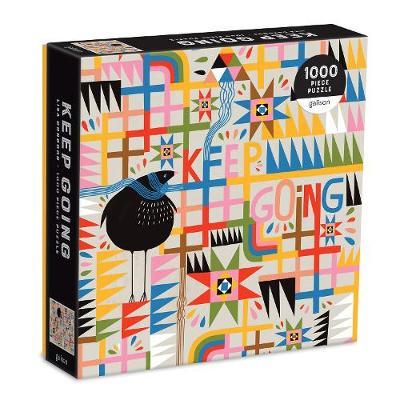 Keep Going 1000 Piece Puzzle in Square Box - Lisa Congdon