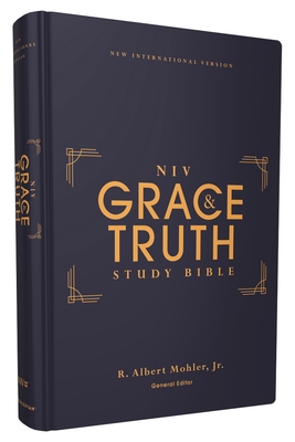 Niv, the Grace and Truth Study Bible, Hardcover, Red Letter, Comfort Print - R. Albert Mohler Jr