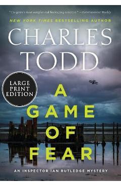 Poza produsului A Game of Fear - Charles Todd