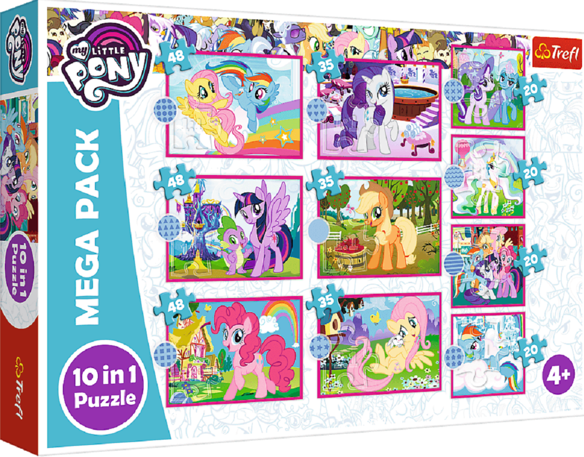 Puzzle 10 in 1. My Little Pony: Poneii uimitori