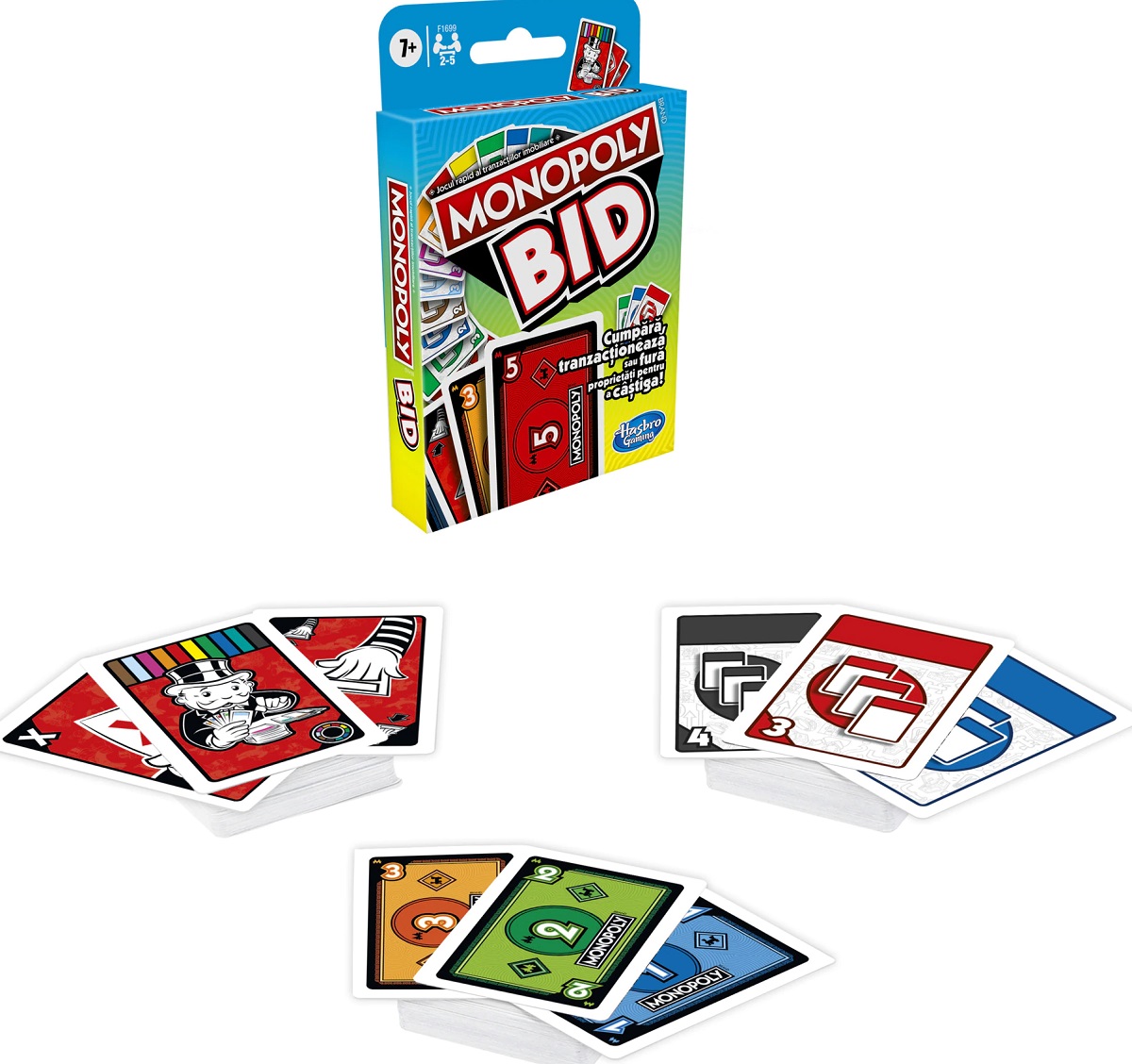 Monopoly Bid, joc de carti