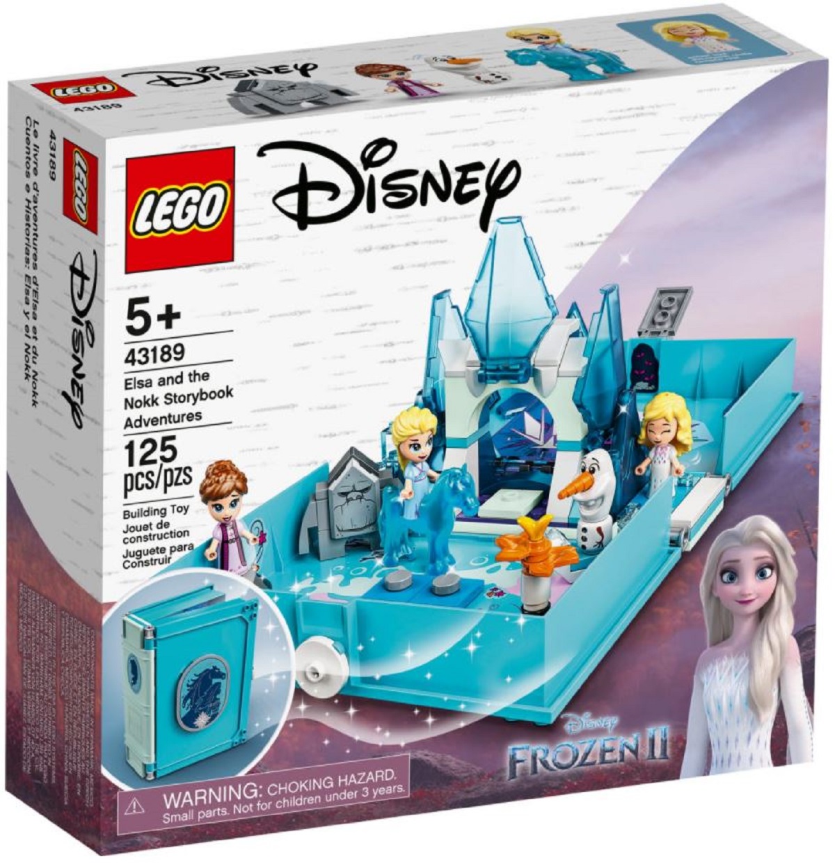 Lego Disney. Aventuri din cartea de povesti cu Elsa si Nokk