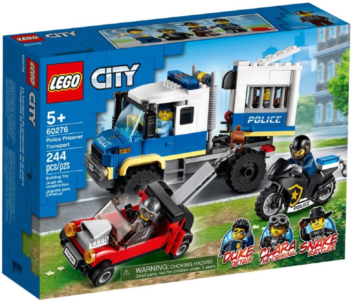 Lego City. Transportul prizonierilor politiei