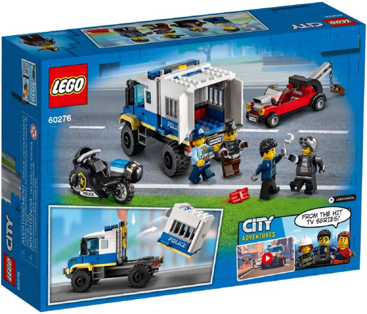 Lego City. Transportul prizonierilor politiei