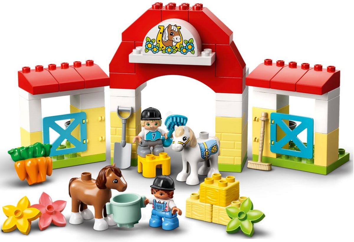 Lego Duplo. Grajd pentru cai si ingrijirea poneilor