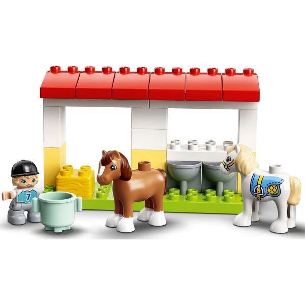 Lego Duplo. Grajd pentru cai si ingrijirea poneilor