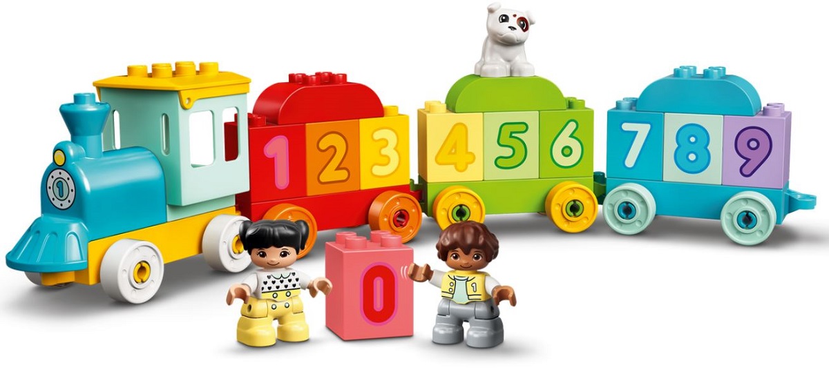 Lego Duplo. Trenul cu numere