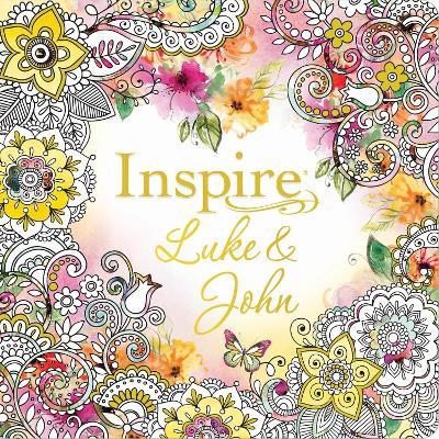 Inspire: Luke & John (Softcover): Coloring & Creative Journaling Through Luke & John - Tyndale