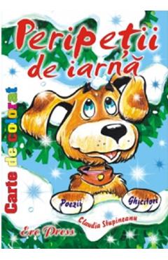 Poza produsului Peripetii de iarna. Carte de colorat - Claudia Stupineanu