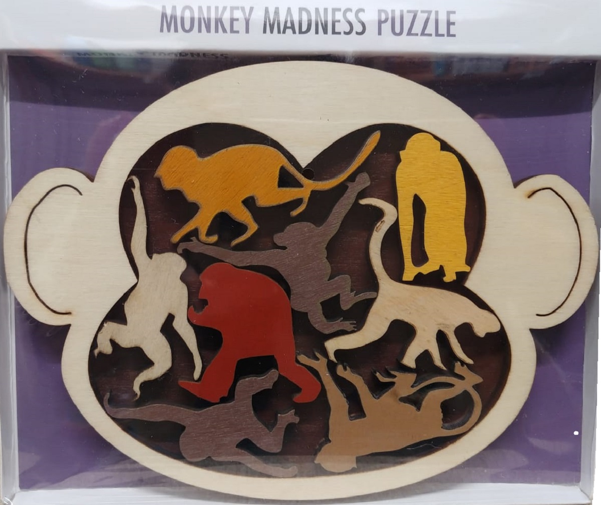 Puzzle logic cu animale. Constantin's: Monkey Madness. Nebunia maimutelor
