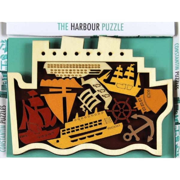 Puzzle logic cu mijloace de transport. Constantin's: The Harbour. Portul