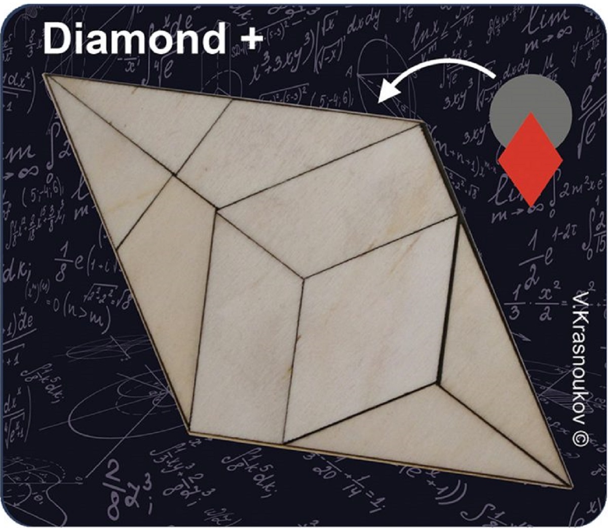 Puzzle mecanic Krasnoukhov's: Diamond