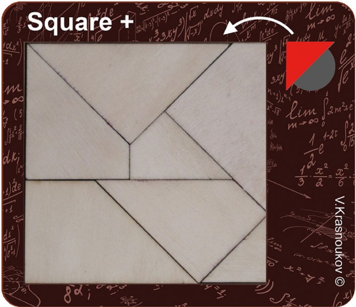 Puzzle mecanic Krasnoukhov's: Square