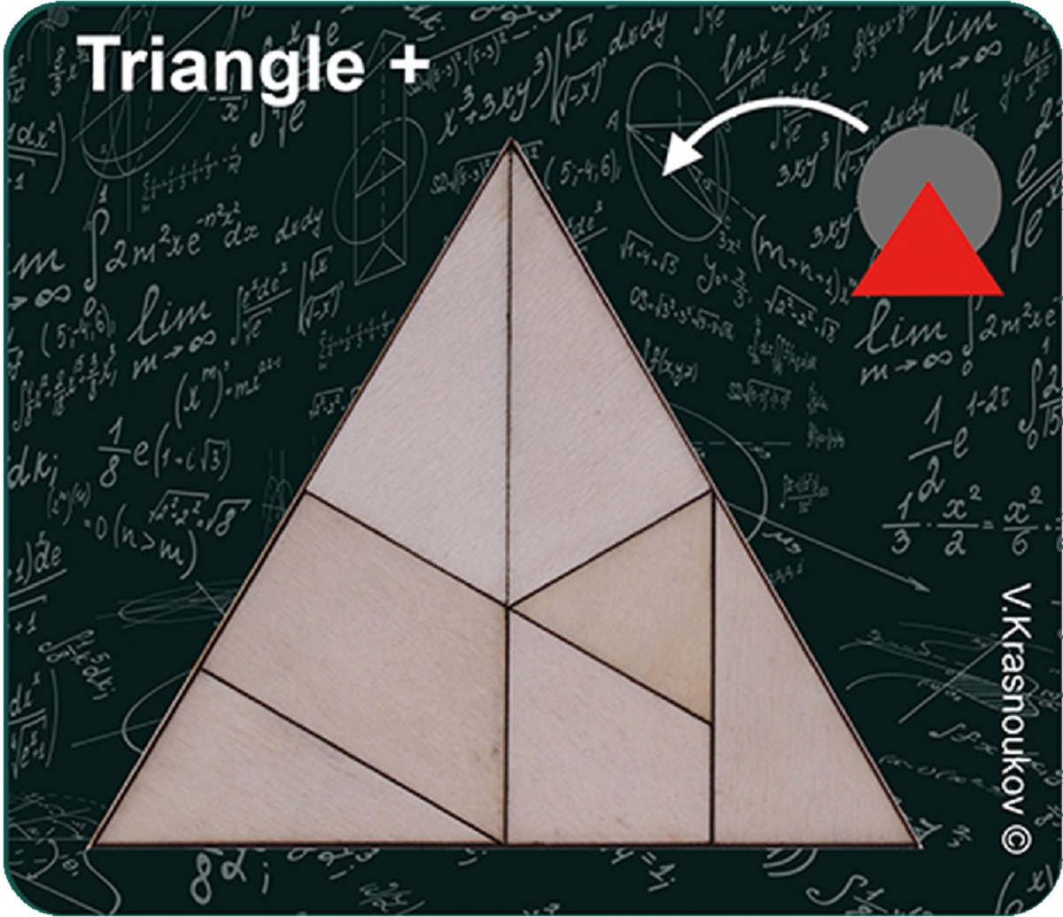 Puzzle mecanic Krasnoukhov's: Triangle