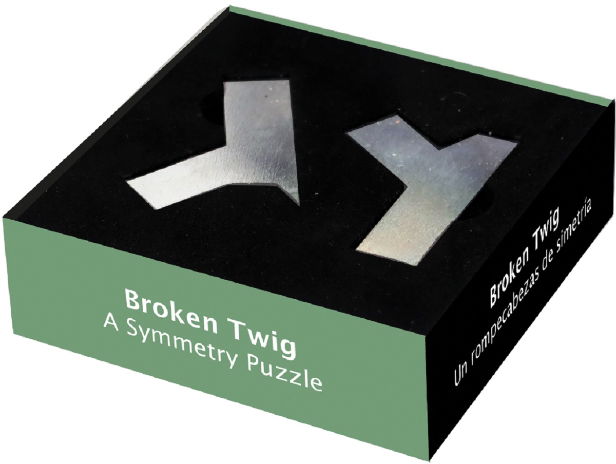 Puzzle de simetrie Krasnoukhov's: Broken Twig. Crenguta rupta