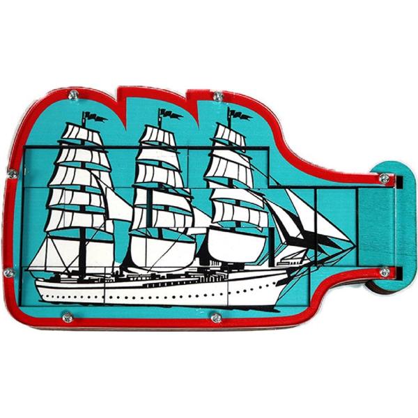Puzzle mecanic Constantin's: Ship in a Bottle. Nava intr-o sticla