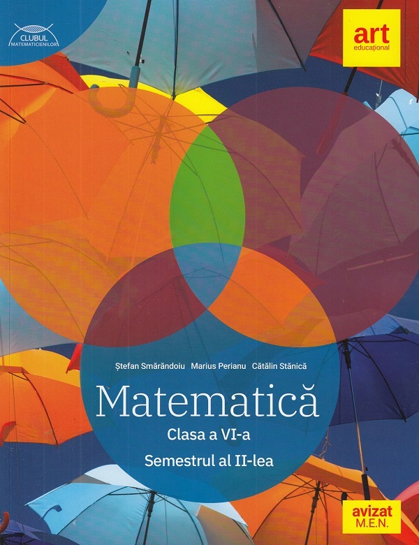 Matematica - Clasa 6 Sem.2 - Traseul albastru - Stefan Smarandoiu, Marius Perianu, Catalin Stanica